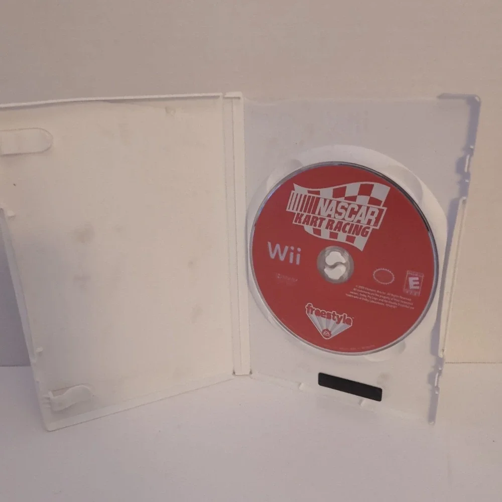 NASCAR Kart Racing Nintendo Wii EA Sports Freestyle 2009 Racing Game Disc & Case